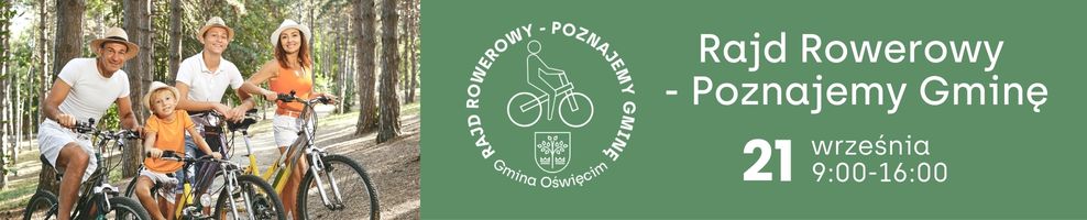 Rajd Rowerowy - Poznajemy Gminę
