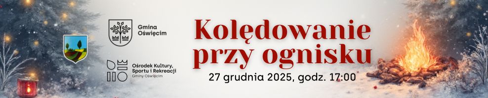 Kolędowanie przy ognisku w Zaborzu