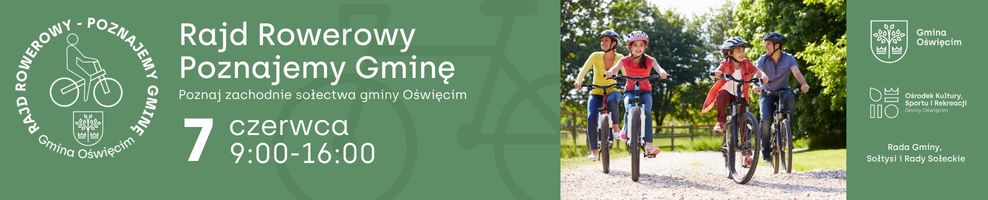 Rajd Rowerowy - Poznajemy Gminę